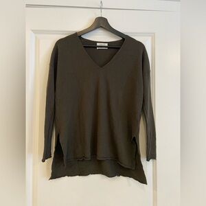 #113 Babaton (Aritzia) green long sleeve sweater in size medium